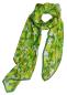 Preview: Scarf 100% Silk Paj Green Yellow